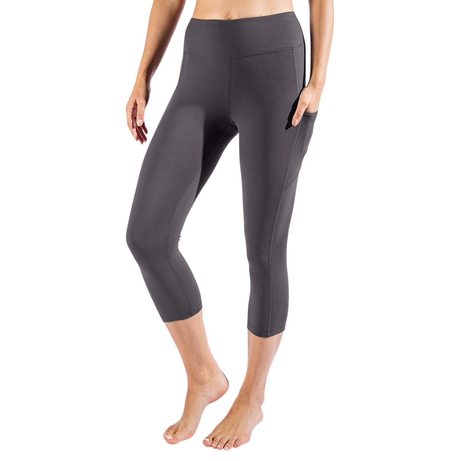 Rae Mode High Waist Active Workout Capri Leggings - Pants sb_bottoms