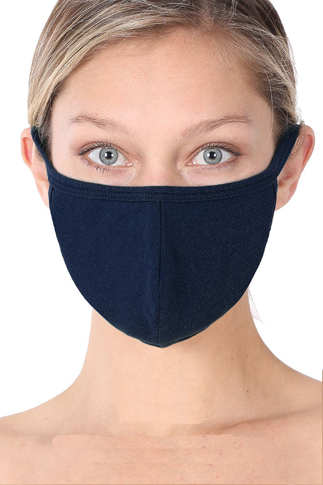 Niobe Clothing Unisex Reusable Cotton Cloth Face Mask - Fashion Face Masks Face Mask