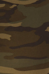 Army Graphic Print Lined Leggings leggings- Niobe Clothing