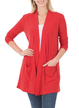 Long Sleeve Draped Slouchy Cardigan