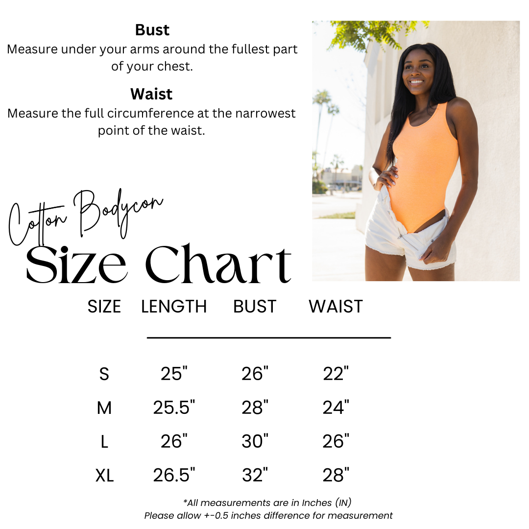 Zenana Cotton One Piece Racerback Tank Bodysuit - One-Pieces sb_tops