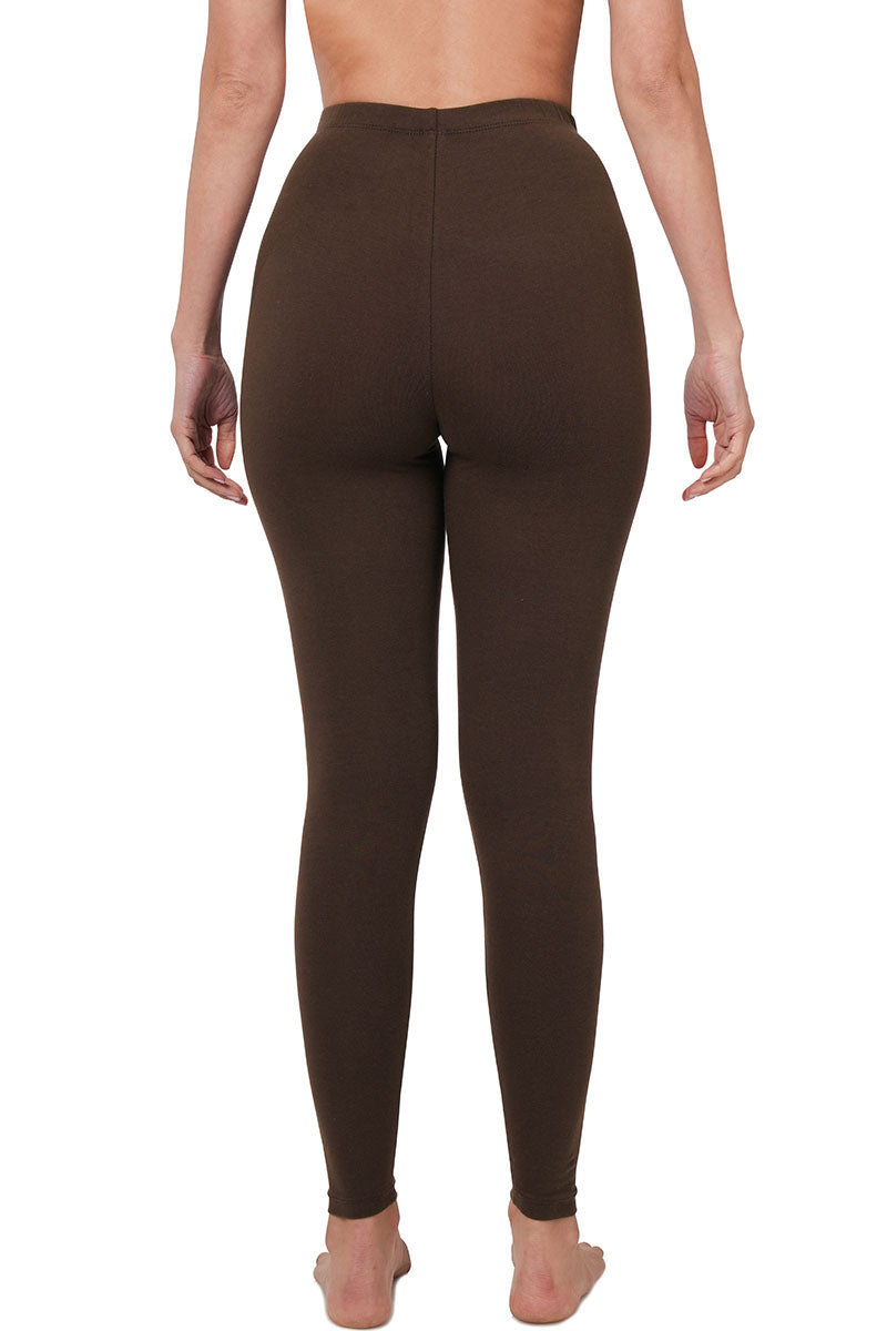 Zenana Cotton Full Length Ankle Leggings - Leggings sb_bottoms