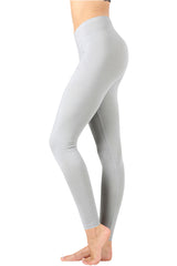 Cotton Full Length Ankle Leggings leggings- Niobe Clothing