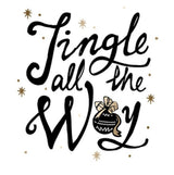 Jingle All The Way Christmas Holiday Graphic T-Shirt Shirts- Niobe Clothing