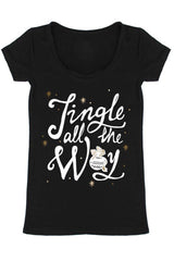 Jingle All The Way Christmas Holiday Graphic T-Shirt Shirts- Niobe Clothing
