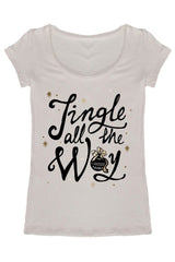 Jingle All The Way Christmas Holiday Graphic T-Shirt Shirts- Niobe Clothing