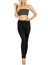 Cotton Full Length Ankle Leggings leggings- Niobe Clothing