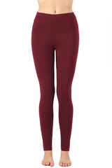 Cotton Full Length Ankle Leggings leggings- Niobe Clothing