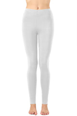 Cotton Full Length Ankle Leggings leggings- Niobe Clothing