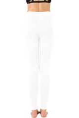 Cotton Full Length Ankle Leggings leggings- Niobe Clothing