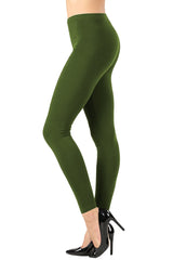 Cotton Full Length Ankle Leggings leggings- Niobe Clothing