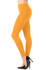 Cotton Full Length Ankle Leggings leggings- Niobe Clothing
