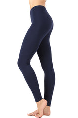 Cotton Full Length Ankle Leggings leggings- Niobe Clothing