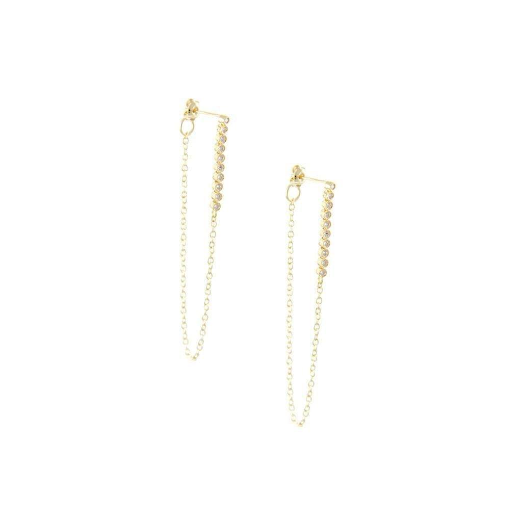 Ettika Keep Your Cool Earring in Gold - Earrings