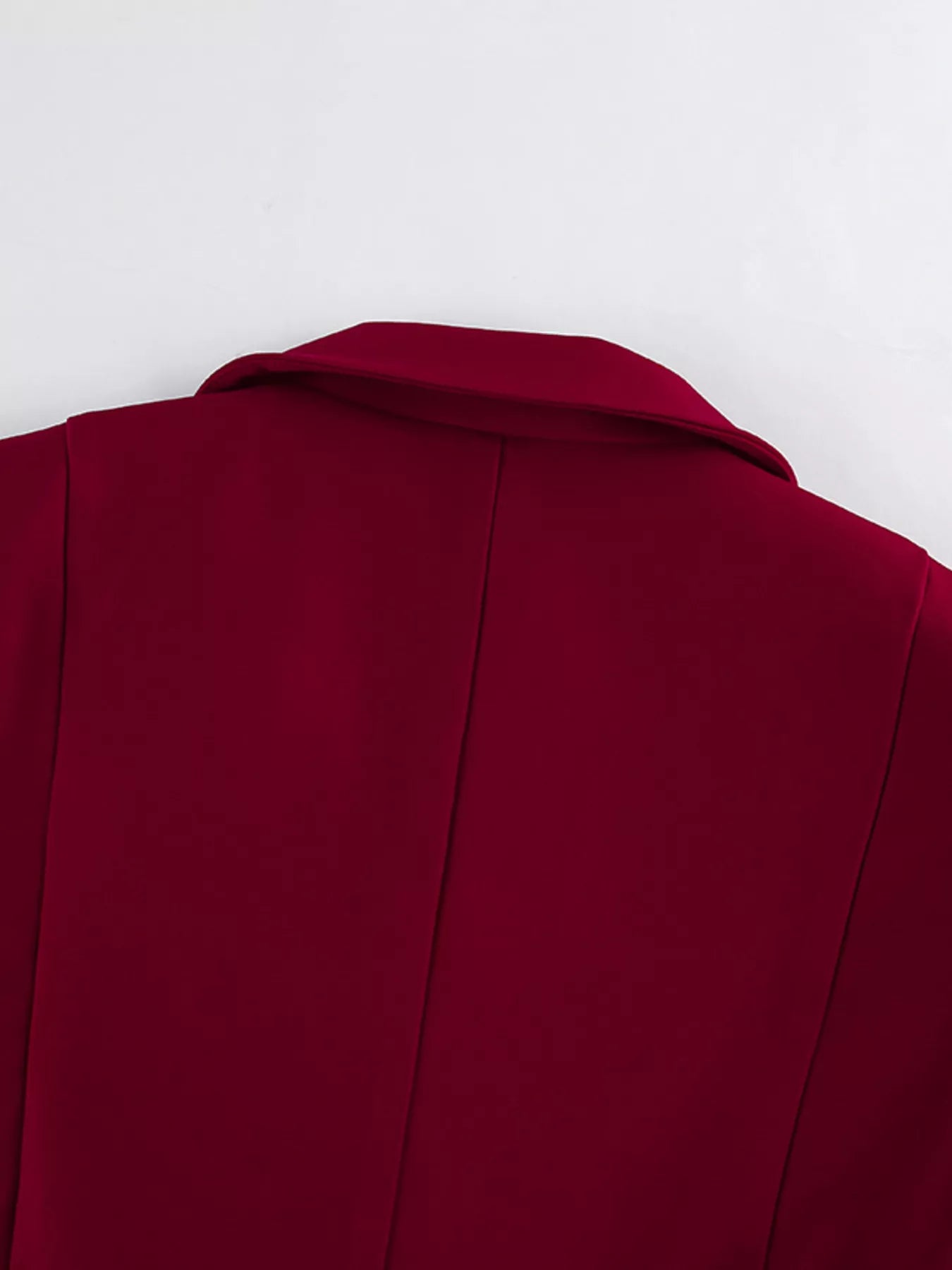 Trendsi Single-Breasted Blazer and Wide-Leg Pants Set - Outerwear