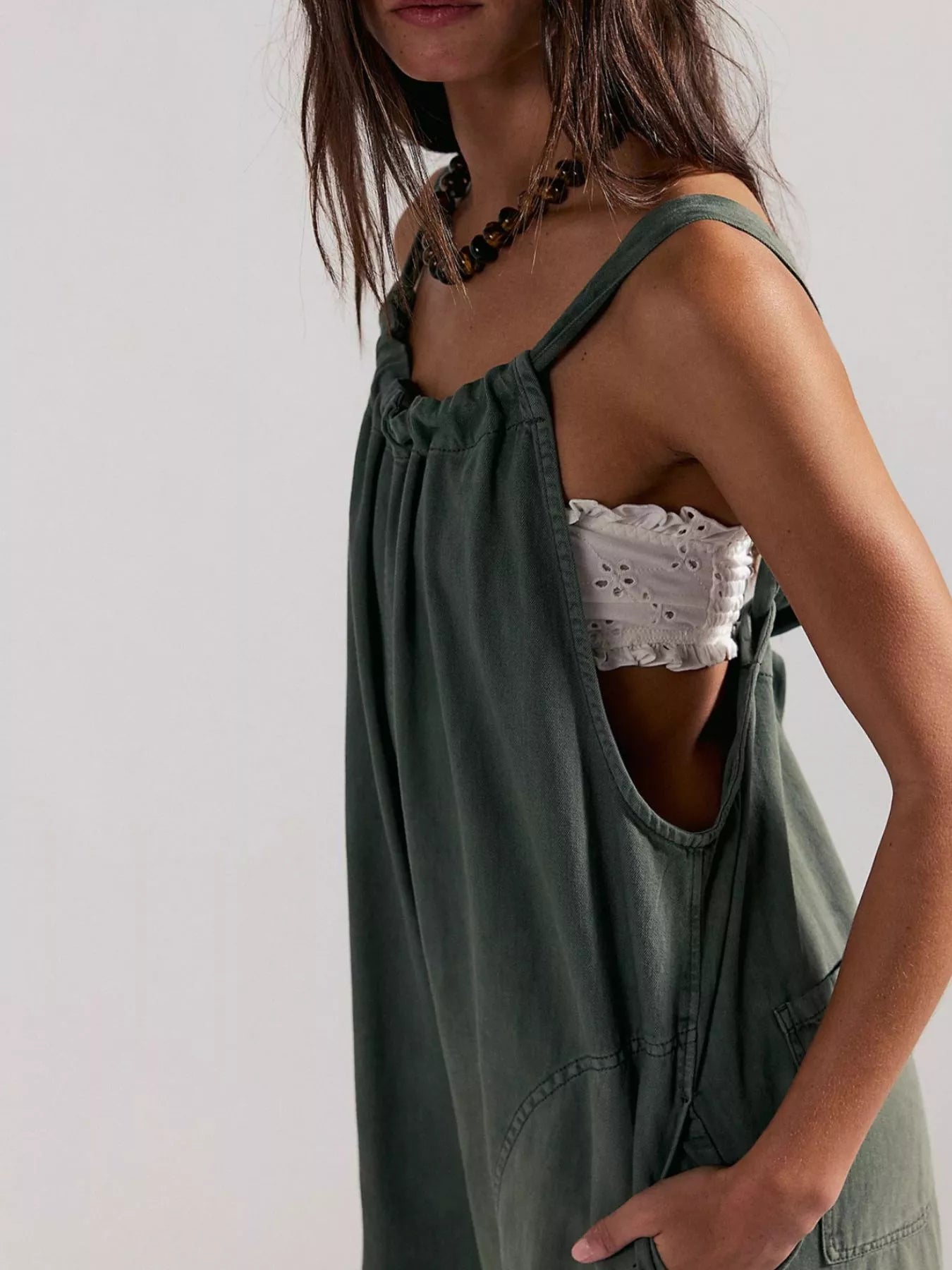 Trendsi Sleeveless Wide-Leg Jumpsuit -