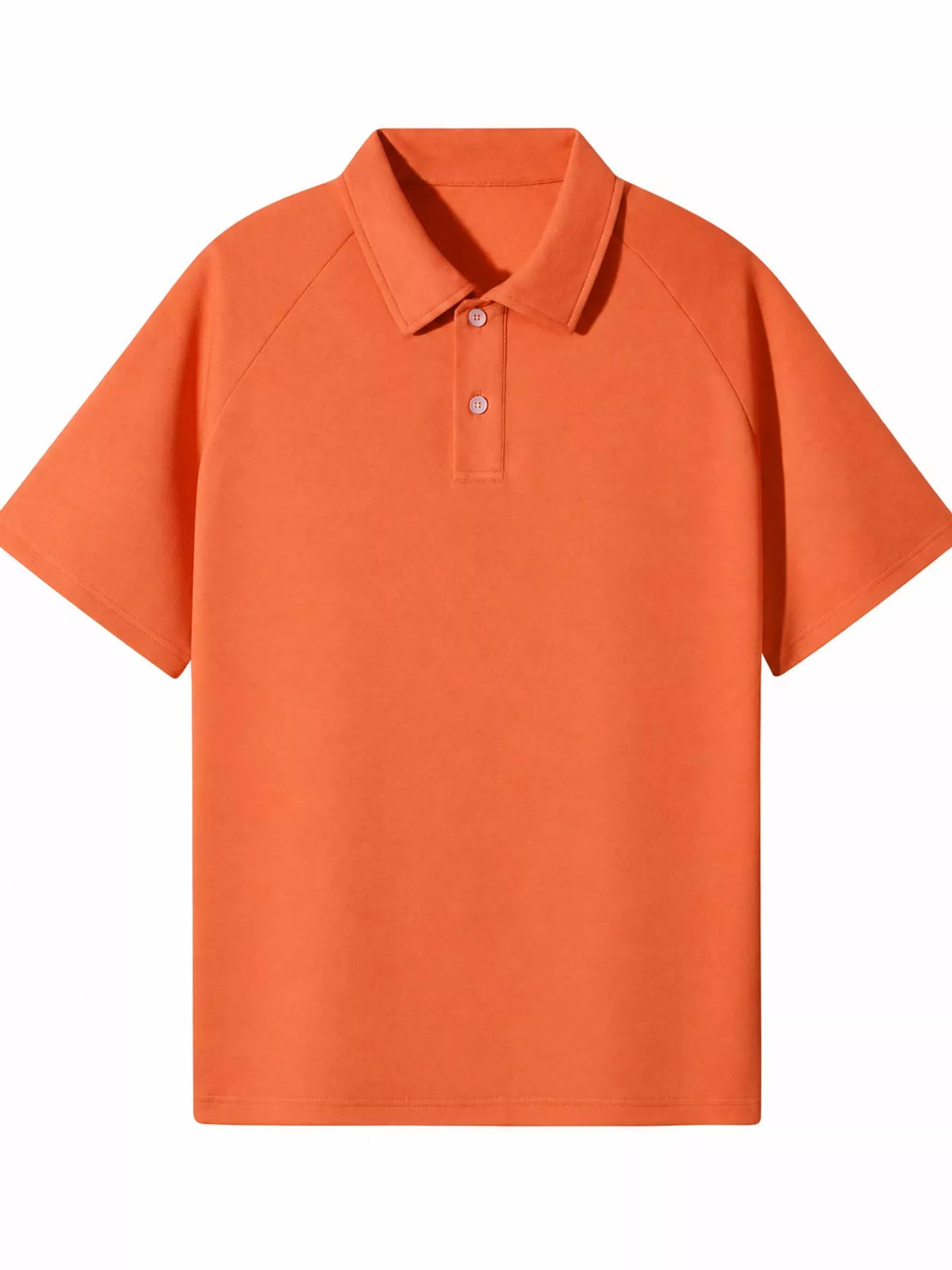 Hermès Orange short sleeve polo t-shirt