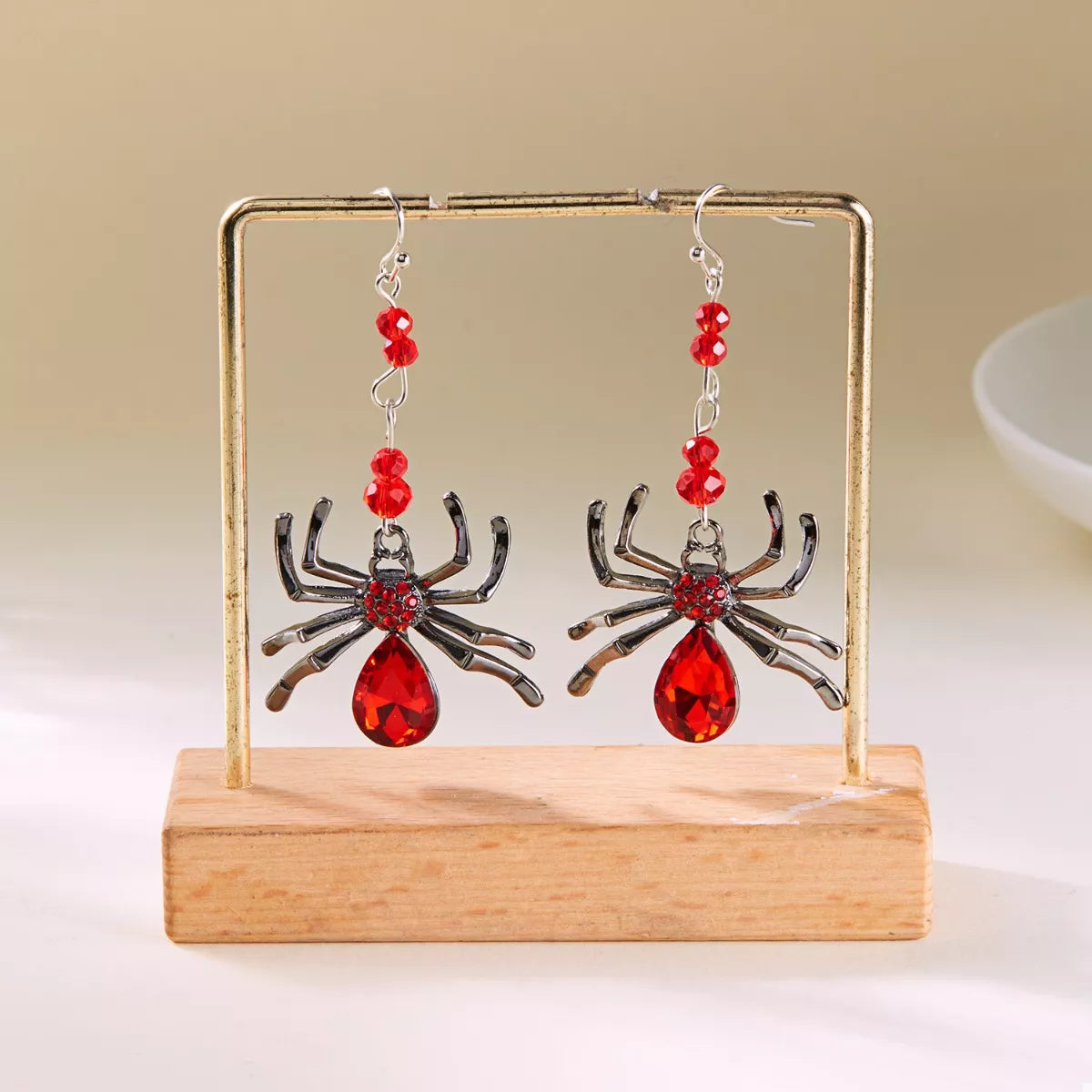 Trendsi Halloween Spider Dangle Earrings -