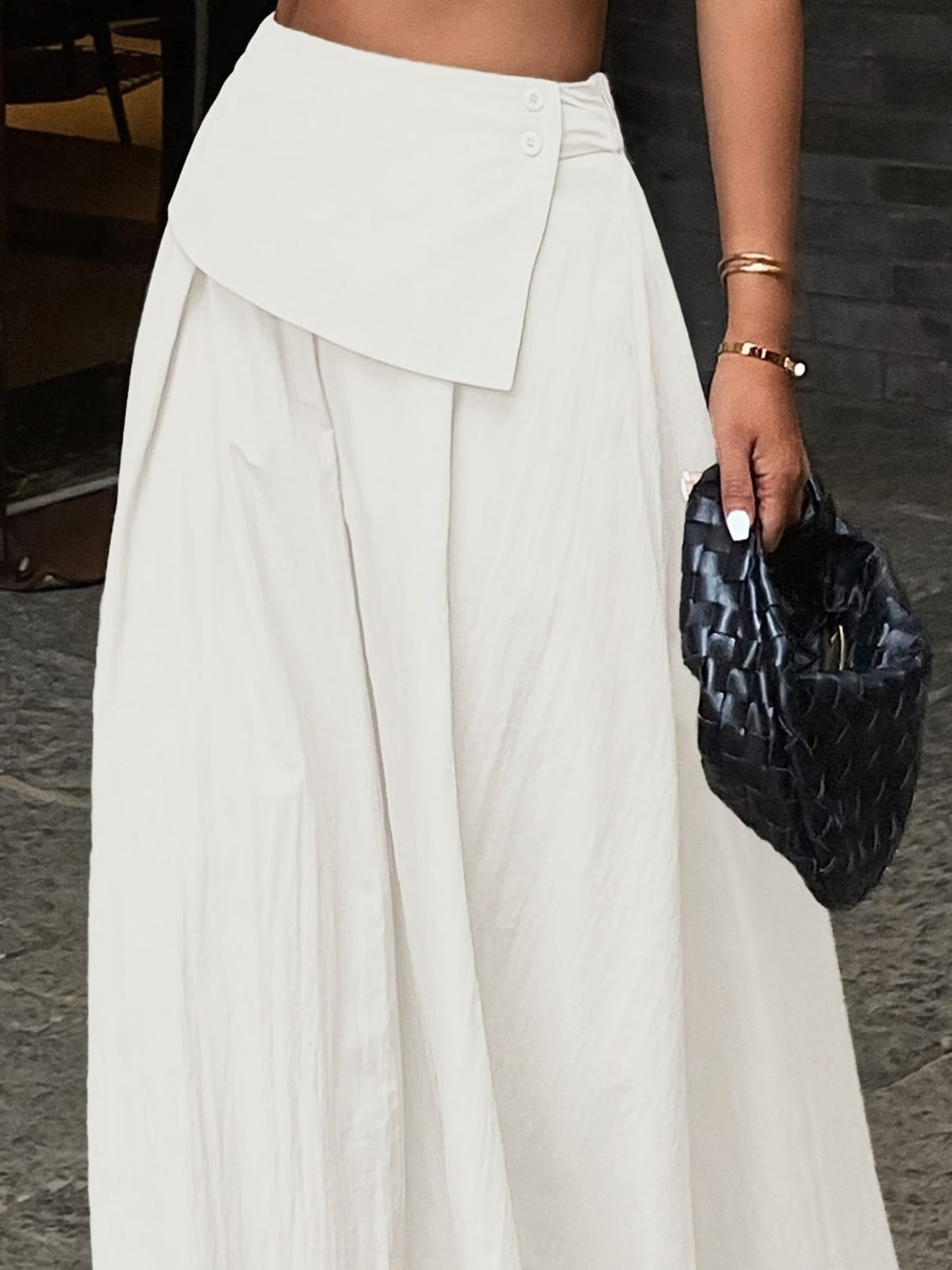 Trendsi High-Waisted Maxi Skirt -