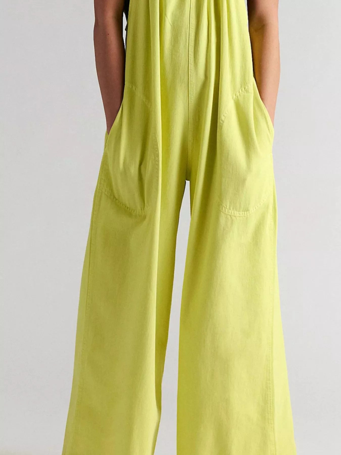 Trendsi Sleeveless Wide-Leg Jumpsuit -