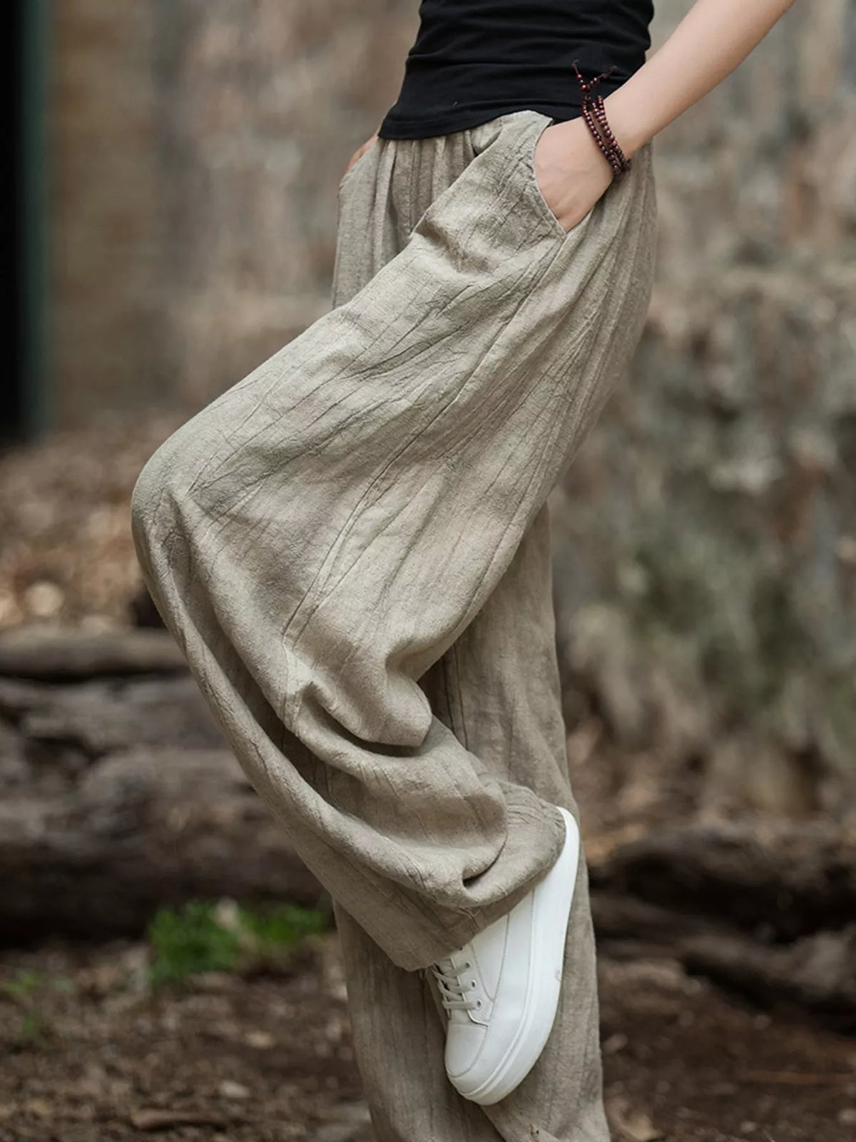 pants, side view