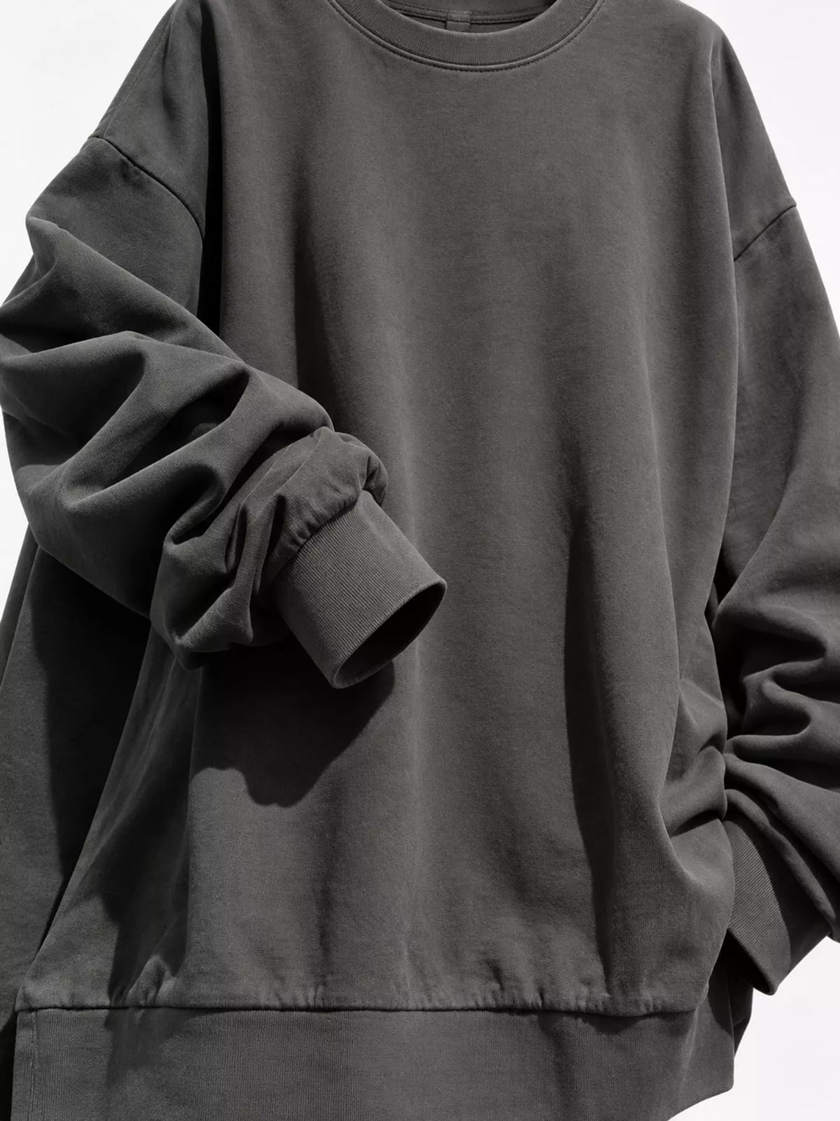 Gray relaxed sweatshirt