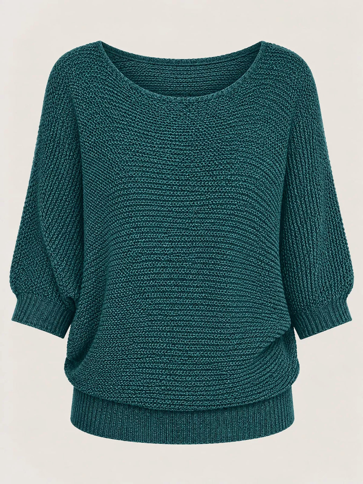 Three-quarter sleeve sweater, product view