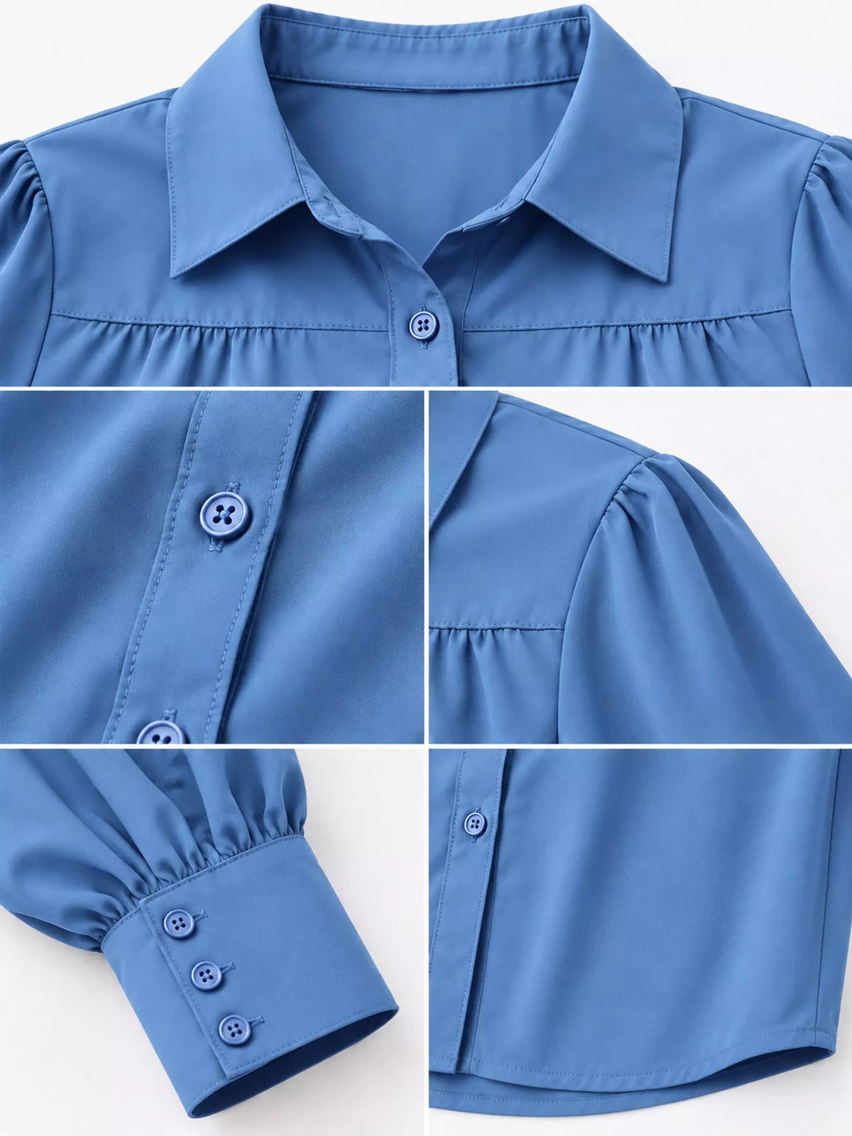 Long-sleeve shirt, garment detail