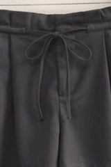 Trendsi HYFVE High-Waisted Washed Twill Paperbag Shorts -