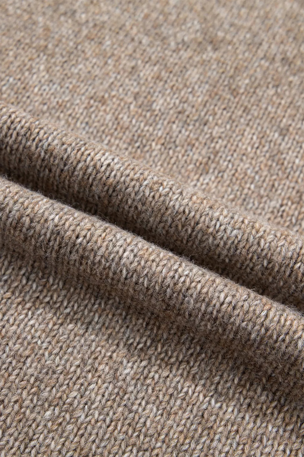 Cable-knit sweater, knit fabric detail