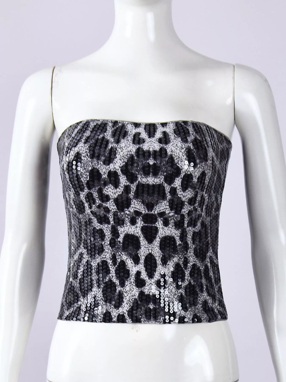 strapless top, product view