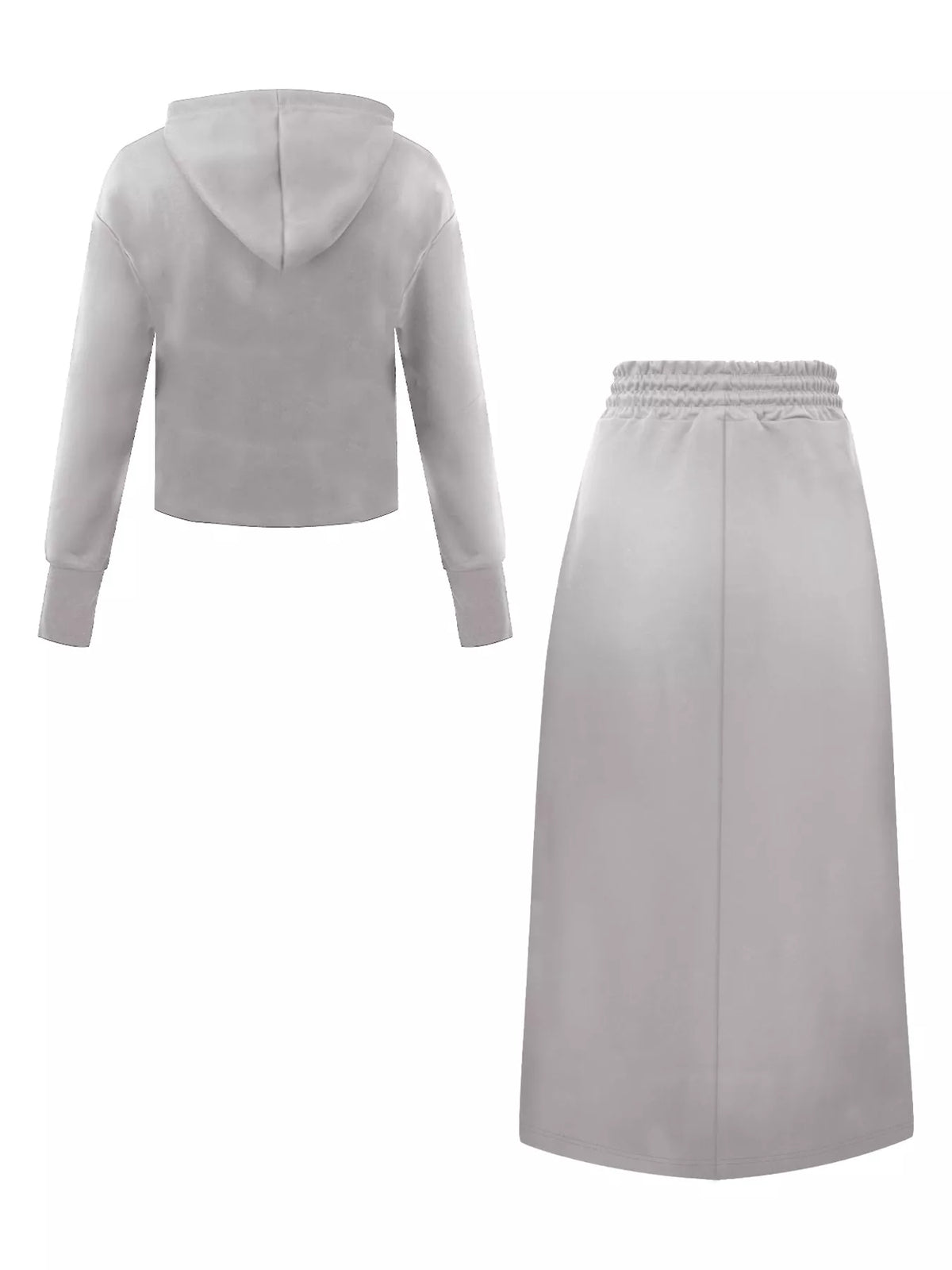 Hoodie and skirt set, product view