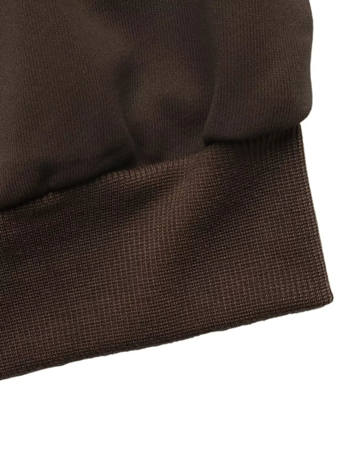 Trendsi Polo Collar Dropped Shoulder Sweatshirt -