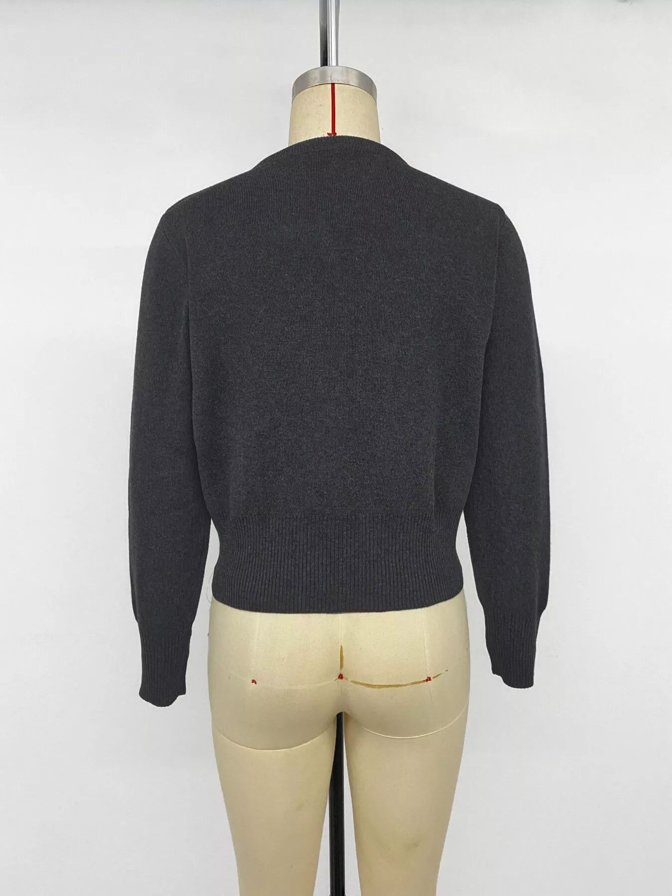 Trendsi Button-Down Knit Cardigan -