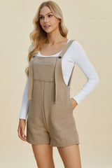 Trendsi Double Take Full Size Texture Sleeveless Romper -