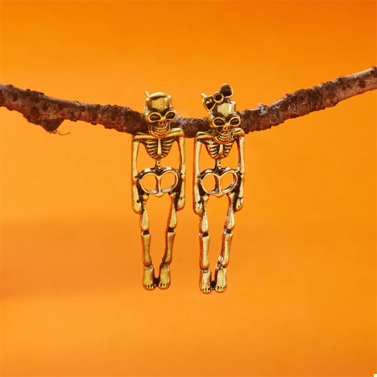 Trendsi Halloween Skeleton Drop Earrings -