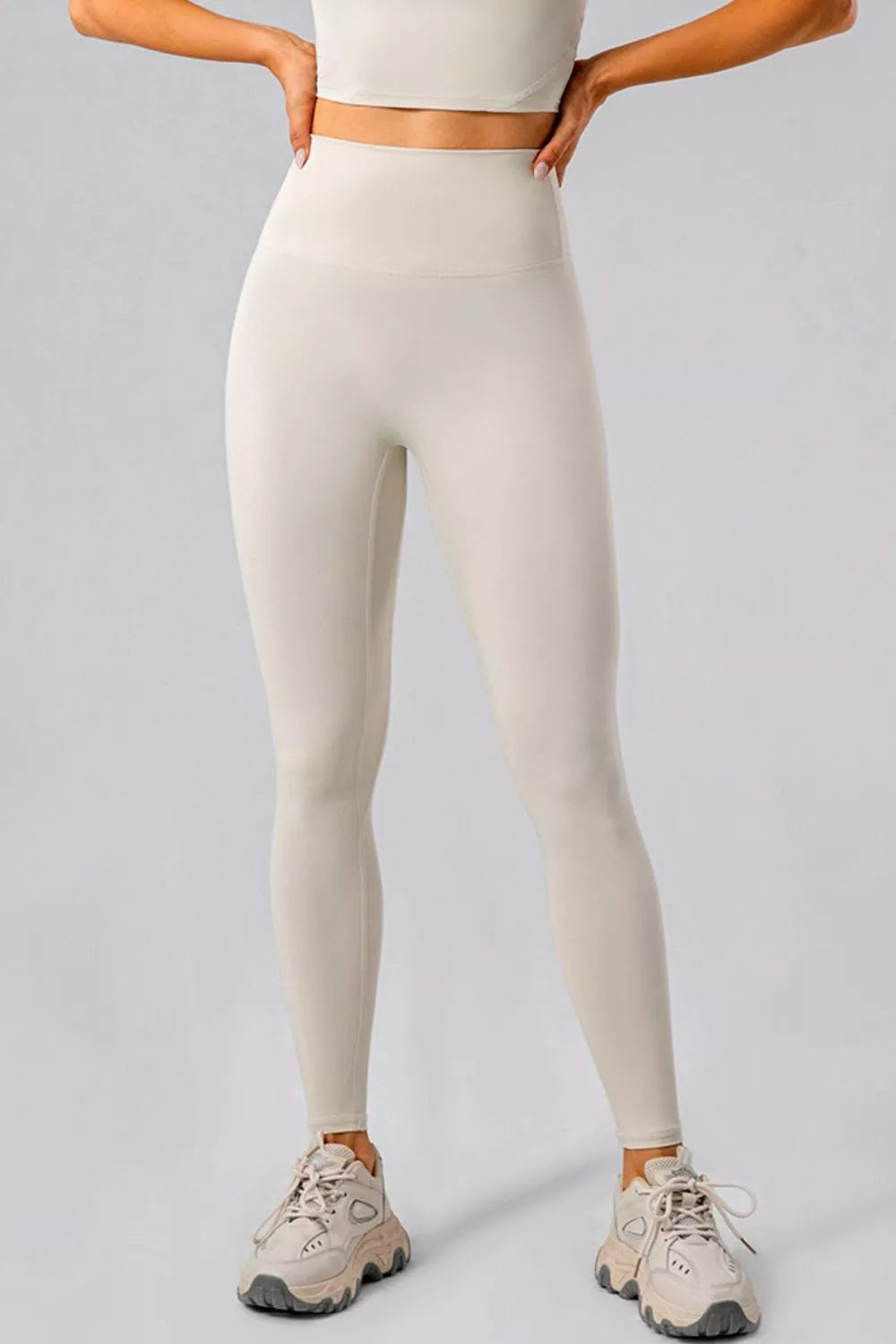 Trendsi High-Waisted Seamless Active Leggings -