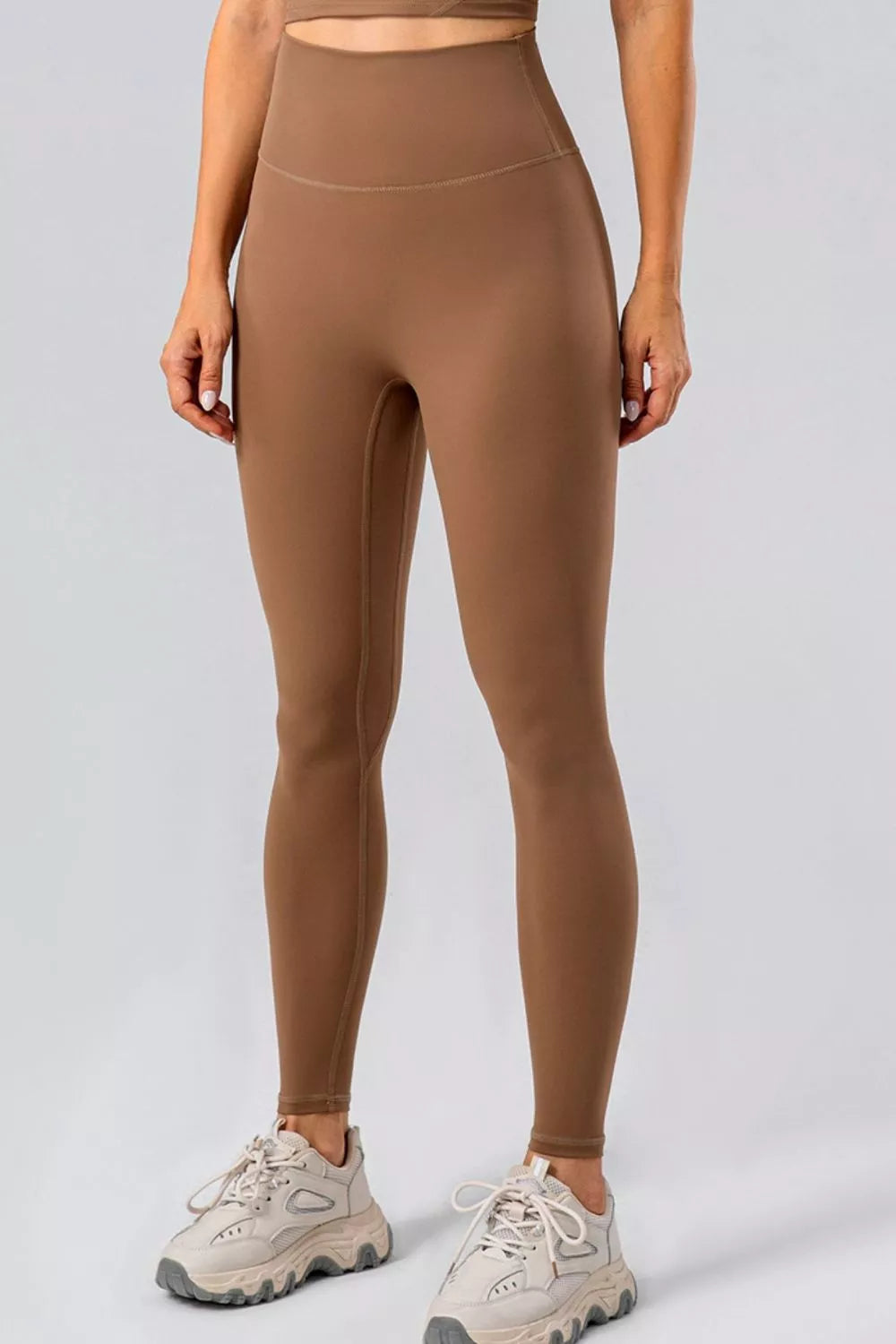 Trendsi High-Waisted Seamless Active Leggings -