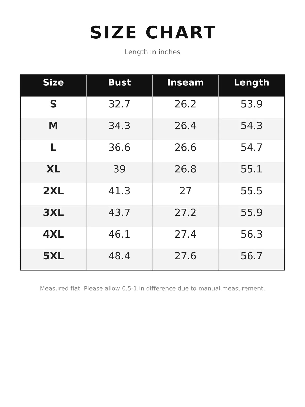 Size chart for metallic wide-leg jumpsuit with pearl strap detail