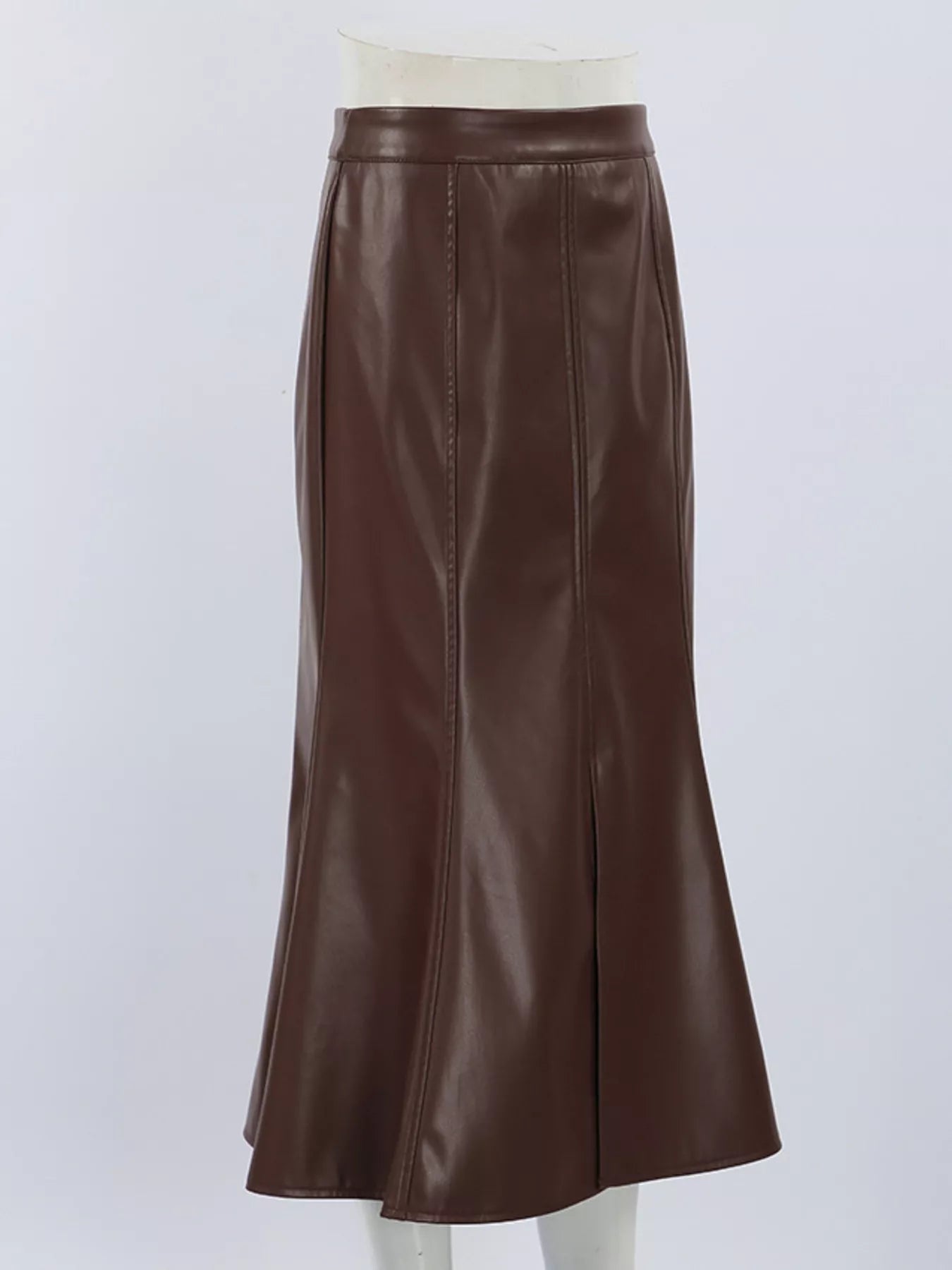 Trendsi Slit Mermaid Midi Skirt -