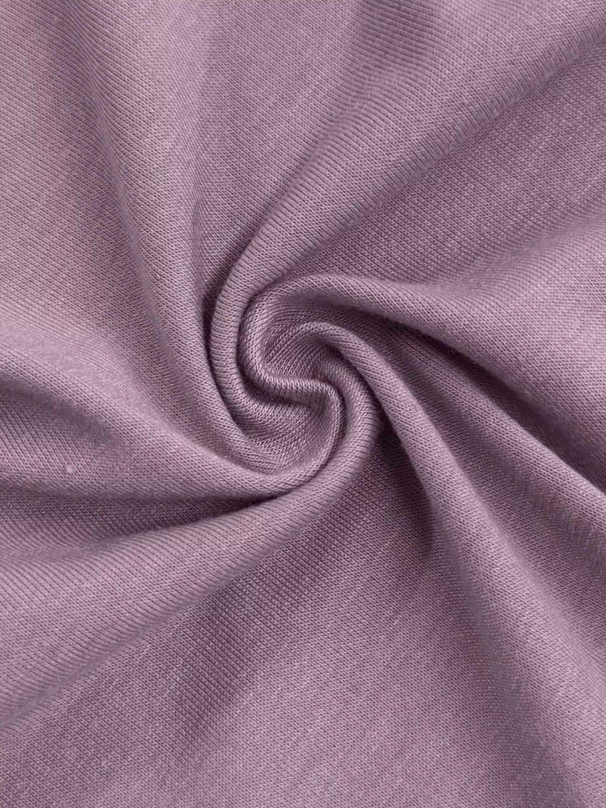 Off-Shoulder Striped Long Sleeve Top and Wide Leg Pants Set, detail view in purple