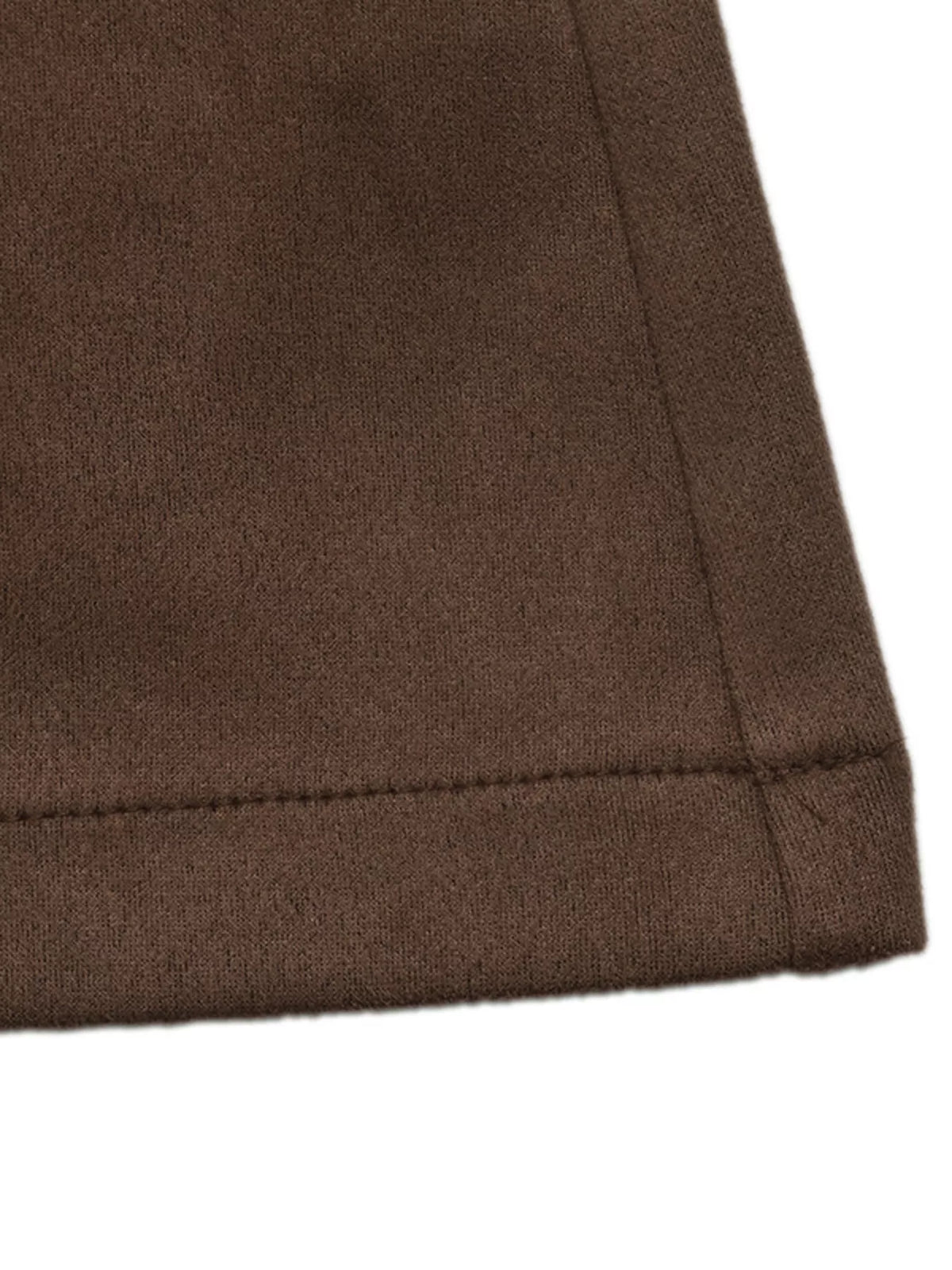Trendsi Button-Front Long Sleeve Blazer Dress -