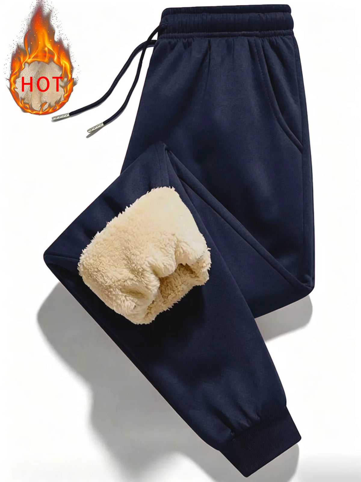 Trendsi Fleece-Lined Thermal Pants -