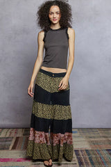 Trendsi POL Round Neck Cropped Tank with Lace Trim -
