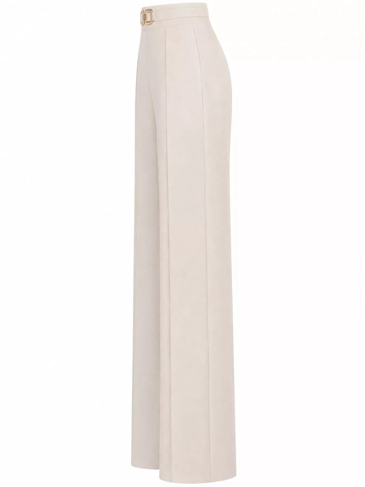 Wide-leg pants, cream side