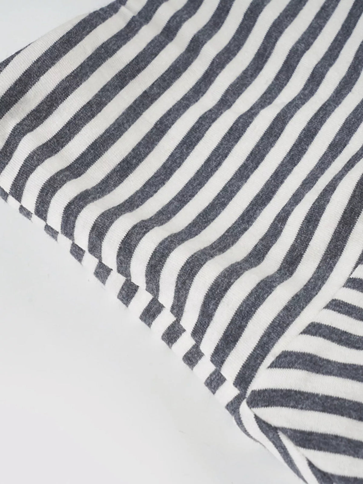 Trendsi Striped Asymmetrical Hem Mini Skirt -