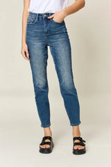 Trendsi Judy Blue Full Size Tummy Control High Waist Slim Jeans -