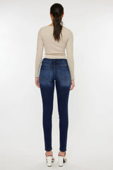 Trendsi Kancan Mid Rise Gradient Skinny Jeans -