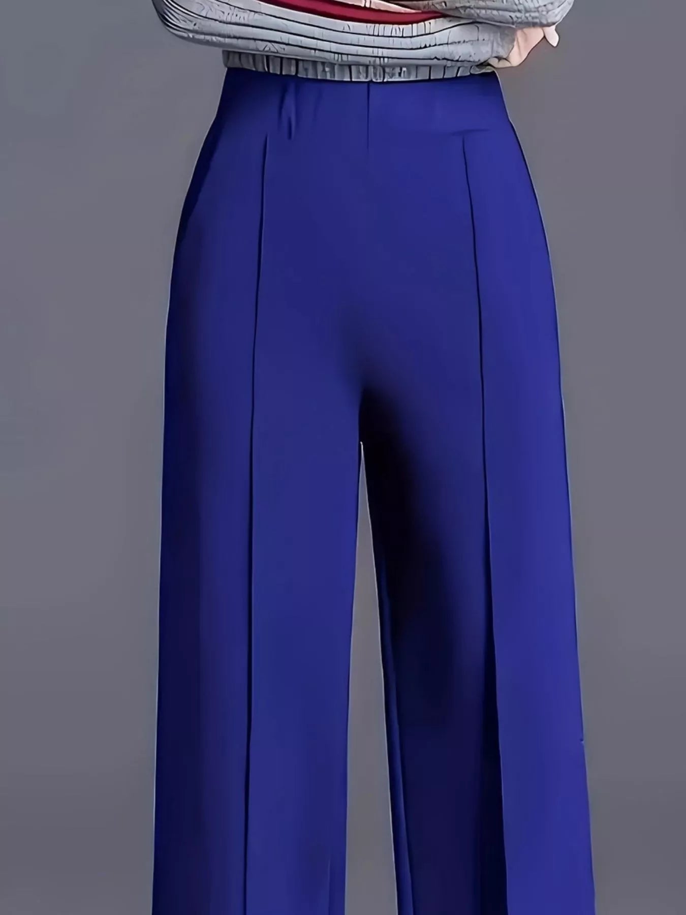 Trendsi High Waist Wide Leg Pants -
