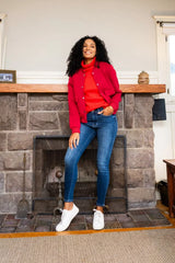 Trendsi Judy Blue Full Size Washed Thermal Skinny Jeans Plus Size -